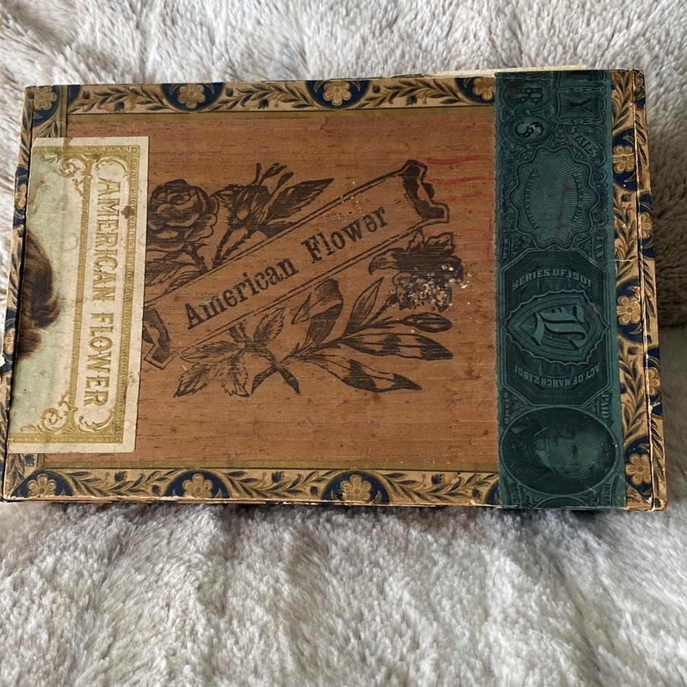 1901 Cigar Box WOW!
